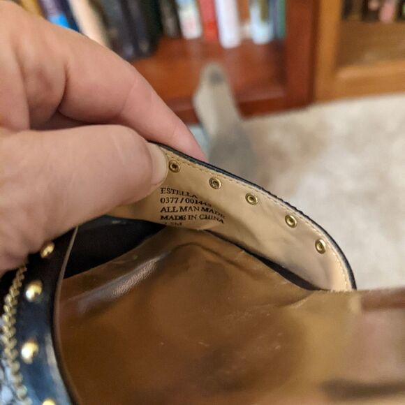 𝅺thalia sodi faux snakeskin slide wedges sz 7.5 euc - Picture 3 of 8